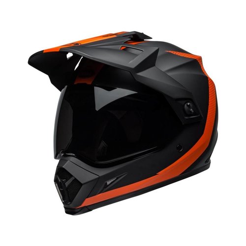 Bell MX-9 Adventure MIPS Helm Switchback Mat Zwart / Oranje