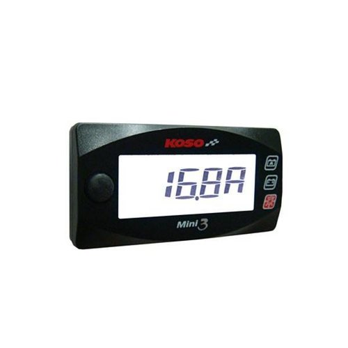 KOSO Ampere & Volt Meter Mini 3 (Met Backlight)