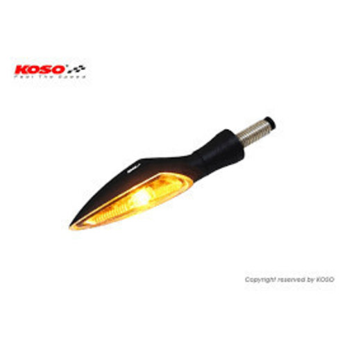 KOSO LED-Blinker Satz - Stinger Helder / Schwarz