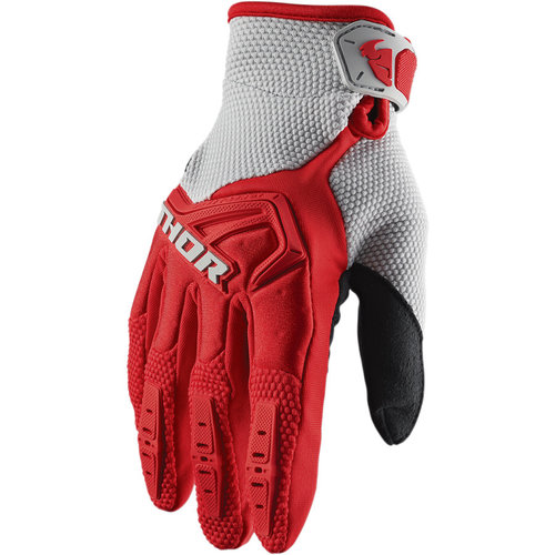 Thor Spectrum Glove S20 Red/Grey