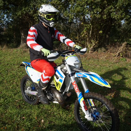 MCU Enduro Softshell Jacke "OnlyMX" Schwarz