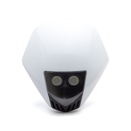 Stealth Supermoto LED Headlight Mask (Select Colour)