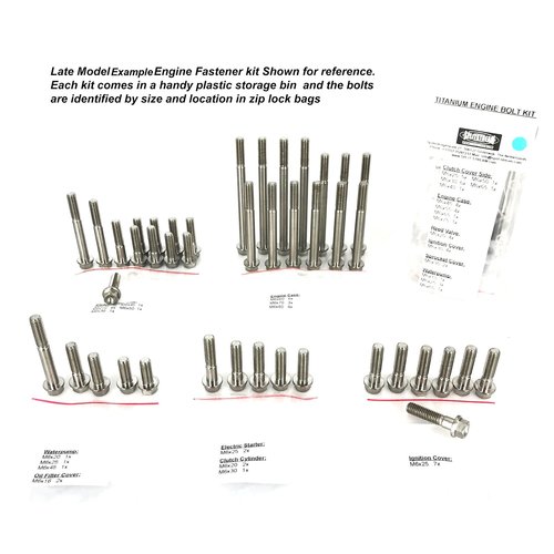 Splitstream Titanium Engine Bolt Kit KTM SXF250 2016>