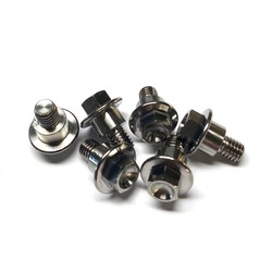 Titanium Fork Plastic Bolts KTM/Husq/Gasgas (6x)