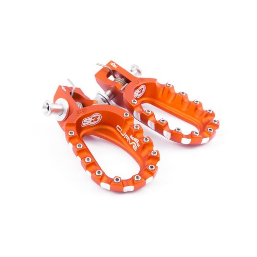 S3 Parts Hardrock Curve orange voor Husqvarna / KTM / GasGas