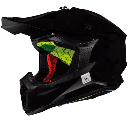 MT Helmets Falcon Solid Schwarz