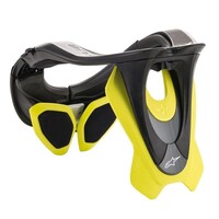 BNS TECH-2 NECK SUPPORT BLACK/YELLOW