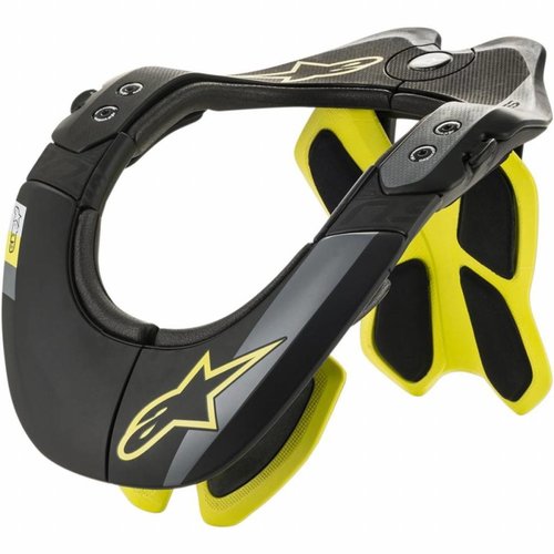 Alpinestars BNS TECH-2 NEKONDERSTEUNING ZWART / GEEL