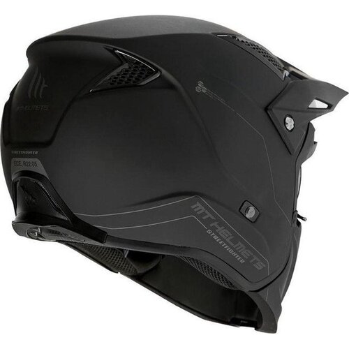 MT Helmets Helmet Streetfighter S SV | Matt Black
