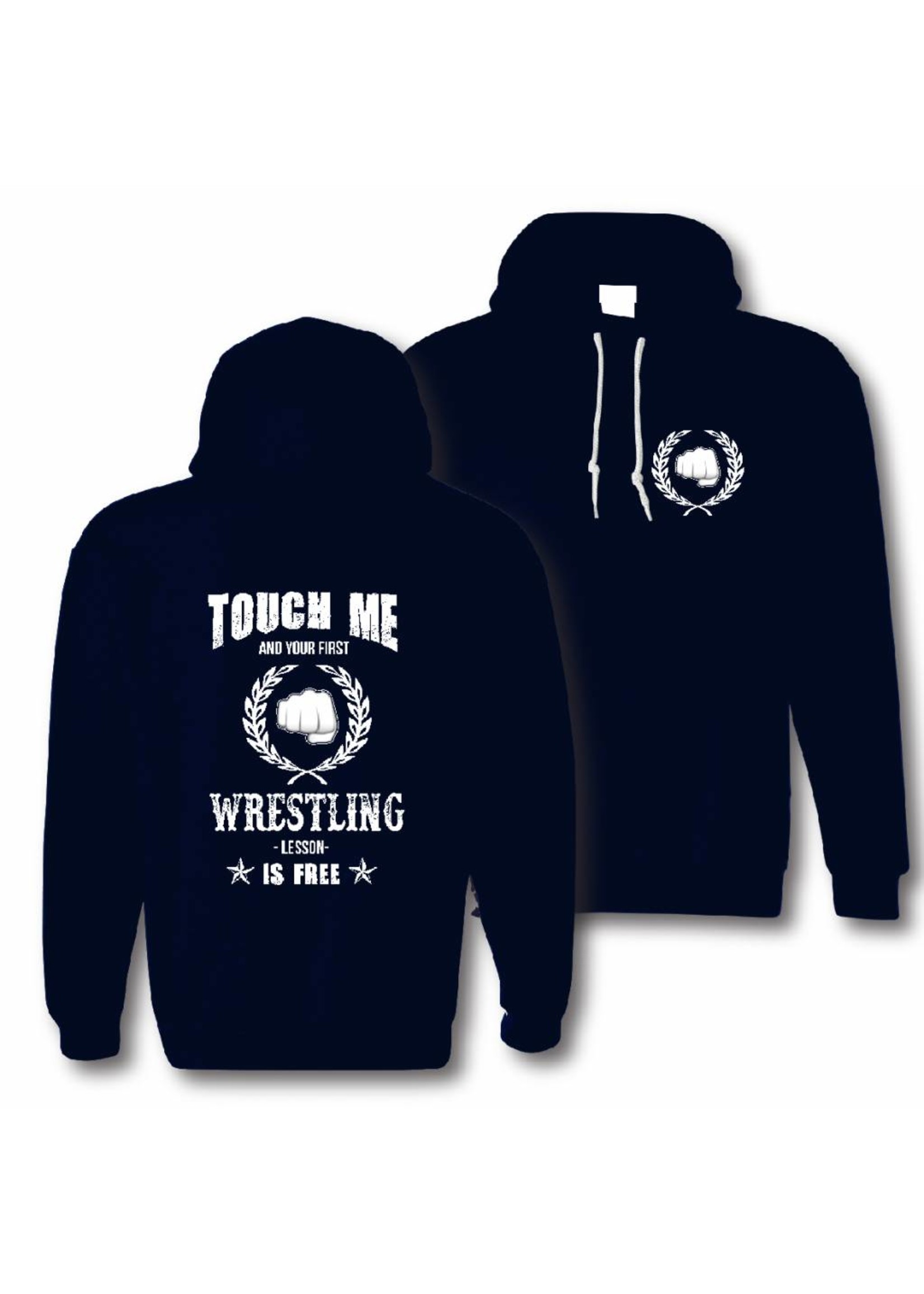 Hoody touch me and your first wrestling lesson is free