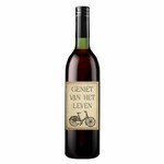 Wijn - fiets - eigen tekst