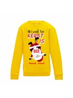 All I want for kerst is wijn kerst sweater