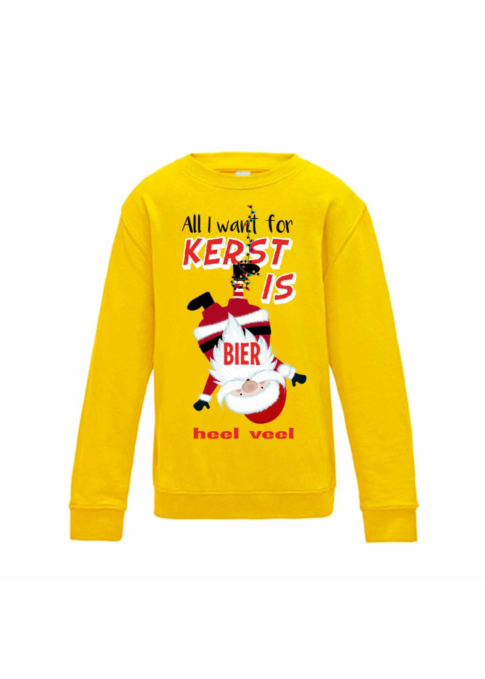 All I want for kerst is wijn kerst sweater
