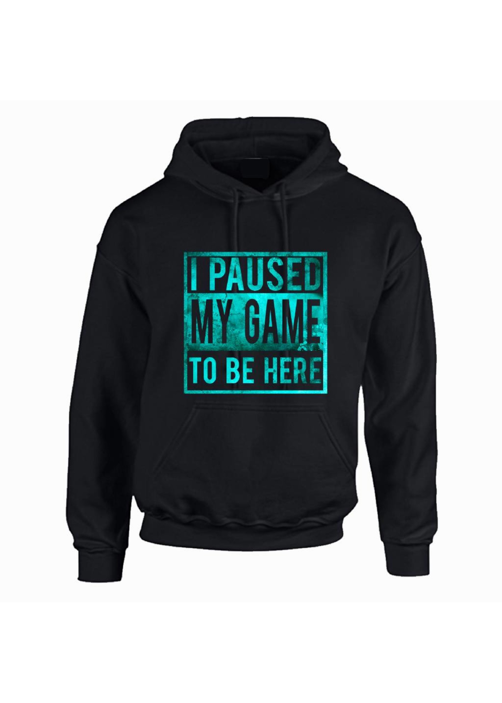 I paused my game to be here hoodie