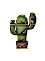 Mini poppenhuisje in cactus vorm