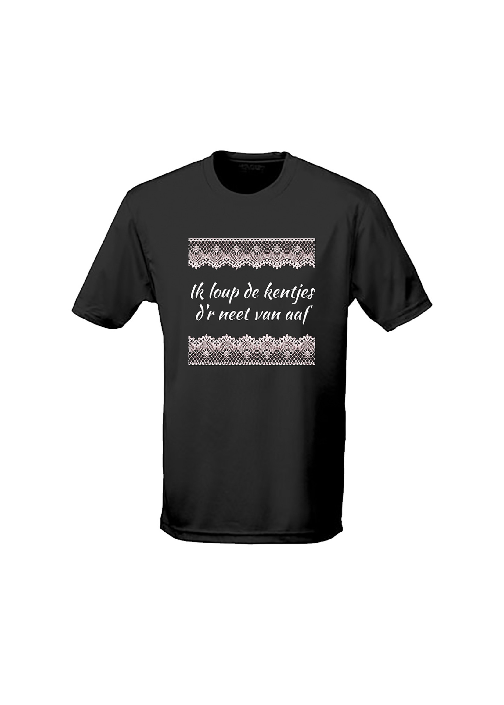 Hardloopshirt Ik loup de kentjes der neet van aaf