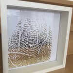 Vingerafdruk in goud/zilver of andere kleur