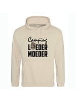 Camping loeder moeder hoodie