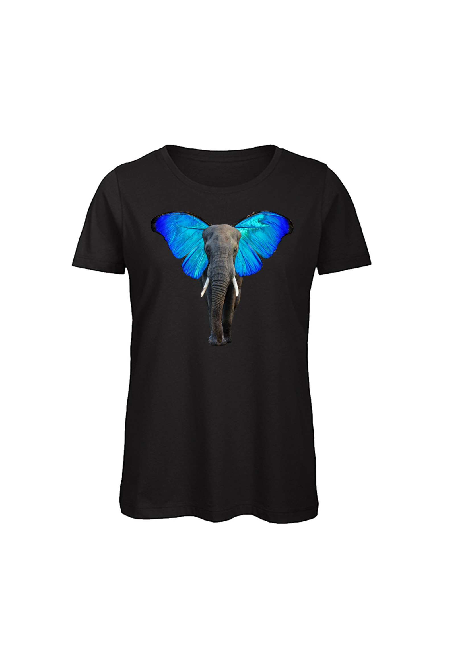T-shirt olifant met vlinderoren - Uniek en comfortabel