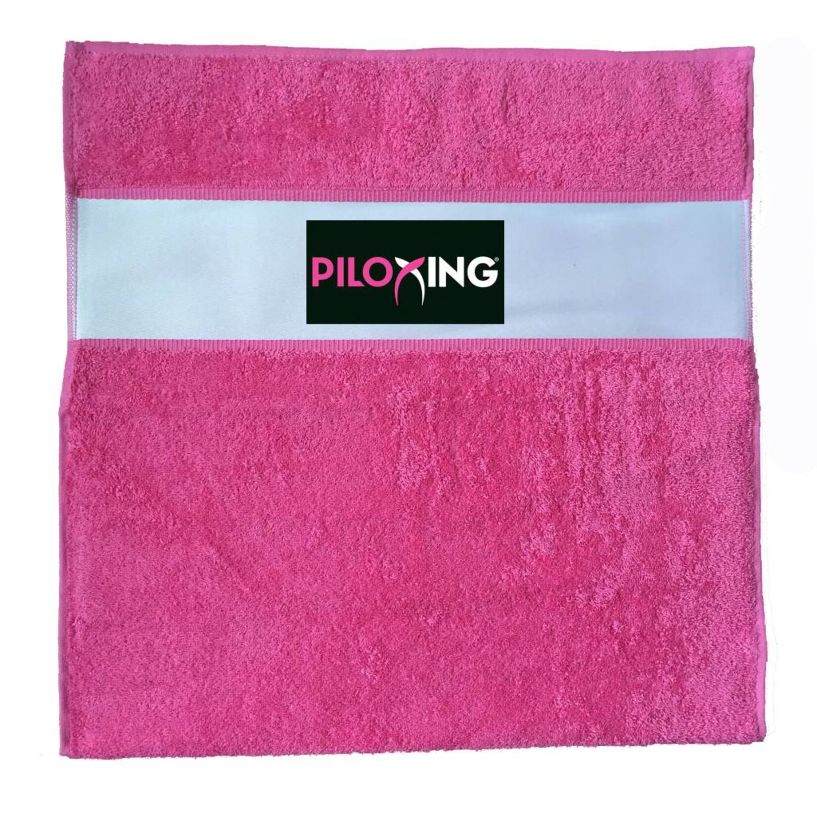 Handdoek met eigen logo of afbeelding