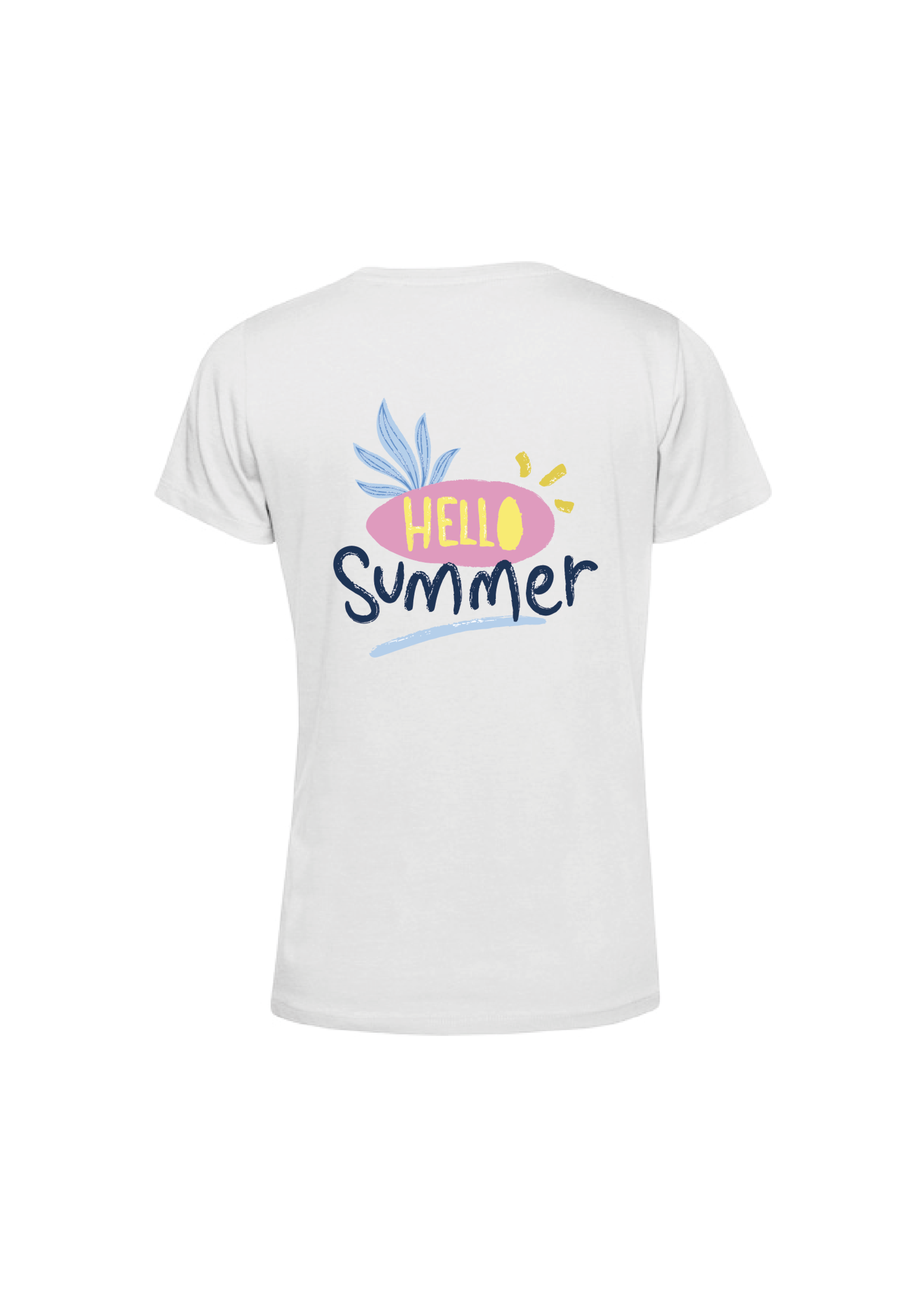 T-shirt hello summer- Uniek en comfortabel