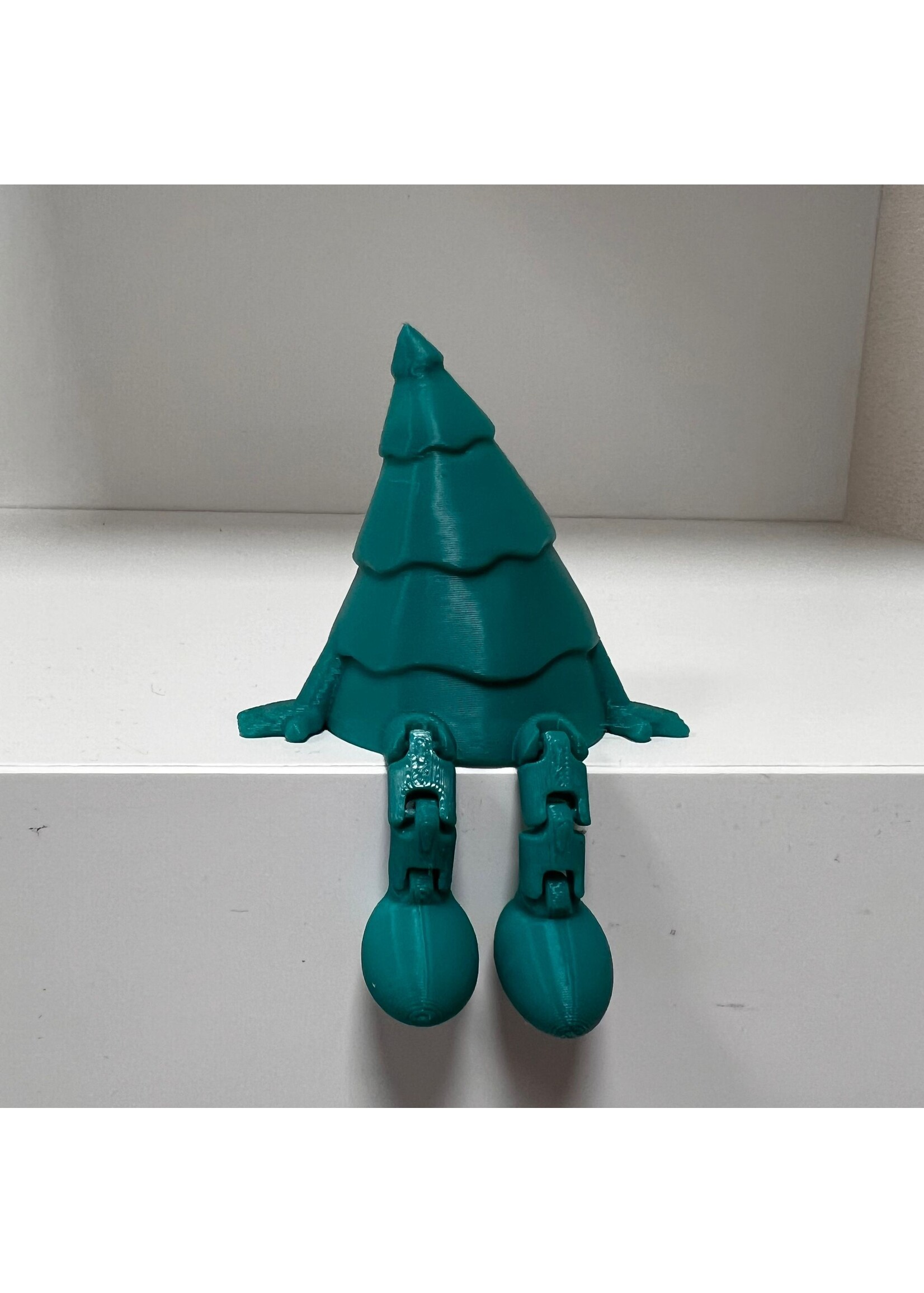Steun de Stichting 1 Klein Gebaar met een kerstboom met wiebelbeentjes