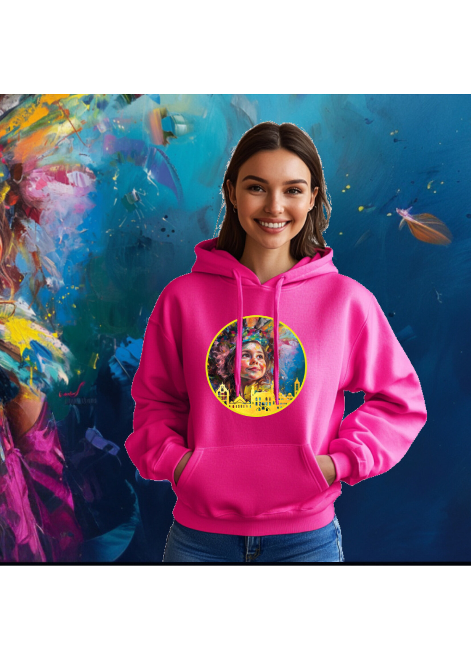 Hoodie vastelaovend in Venlo met skyline