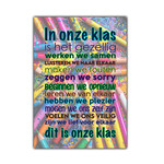 Tekstbord - In onze klas