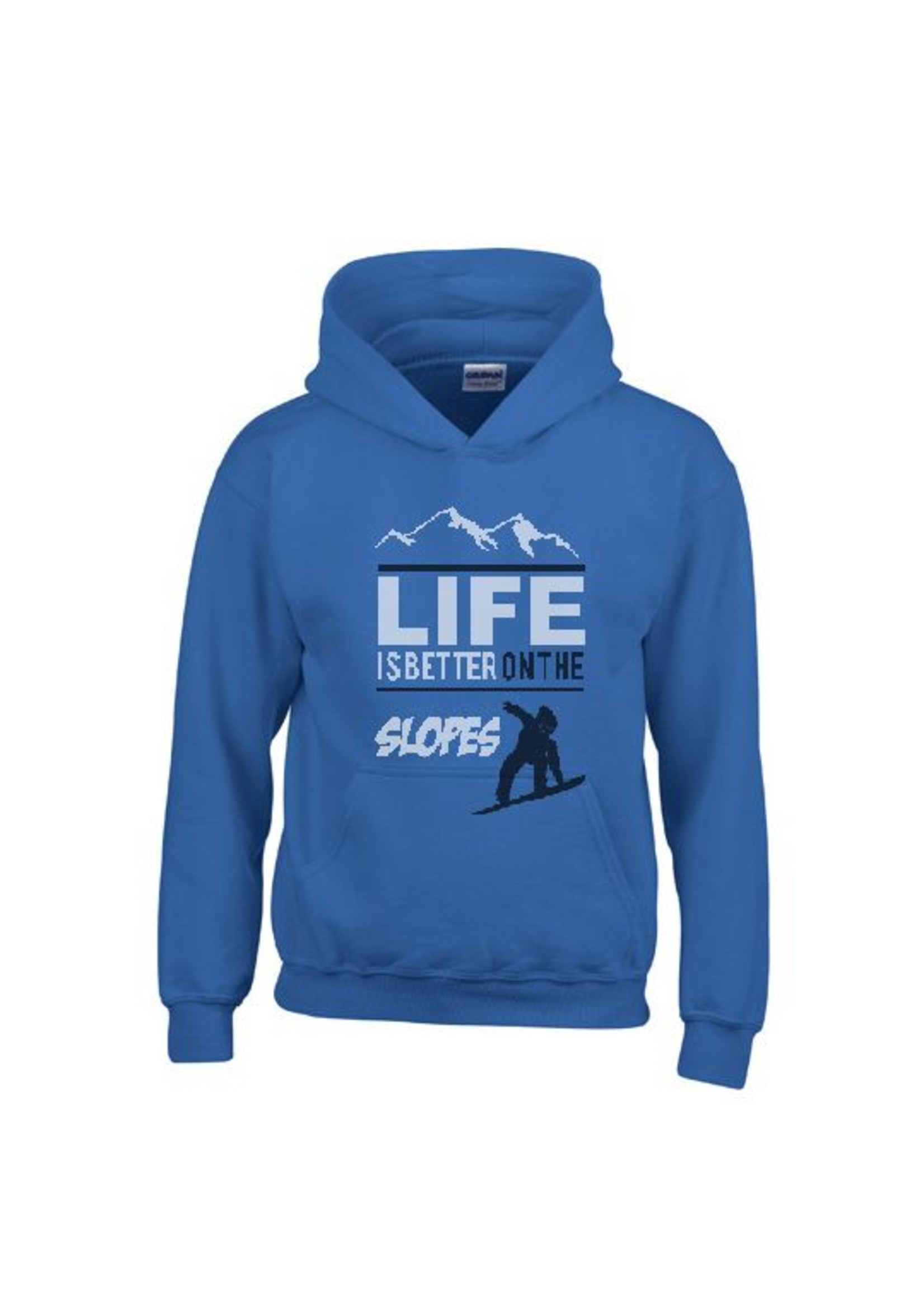 Snowboard hoodie - Life is better on the slopes