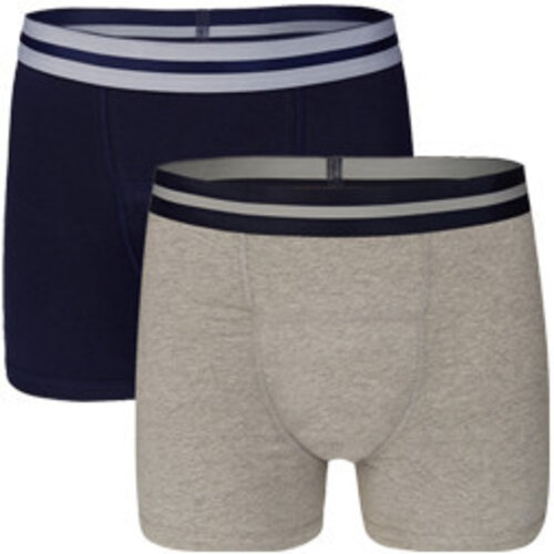 UnderWunder Heren Boxer blauw/ grijs (setprijs)