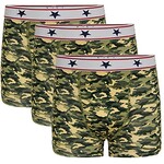 UnderWunder Boys Boxer, camouflage (price per 3)