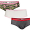 UnderWunder Meisjes Slip, camouflage/wit/hartjes (prijs per 3) Meisjes Slip, camouflage/wit/hartjes (prijs per 3)