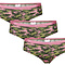 Girls Slip, camouflage (price per 3)