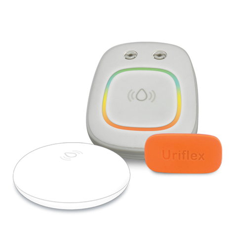 Liberty bedwetting alarm with wireless vibrating element