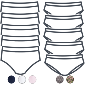 UnderWunder UnderWunder Meisjes - set van10 UnderWunder Meisjes - set van10