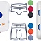 Daytime alarm with 2 sensor briefs for adults