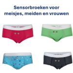 Sensorbroek 3 Meisjes/Dames (in Plaswekkerpakket) Urifoon Sensorbroek 3 Meisjes/Dames (in Plaswekkerpakket)