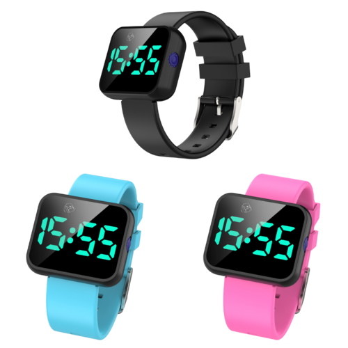 Reminder watch C16 with 16 vibration and/or sound alarms per day especially for children Reminder watch C16 with 16 vibration and/or sound alarms per day especially for children