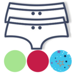 Sensor pants girls/women - set of 2 Urifoon Sensor pants girls/women - set of 2