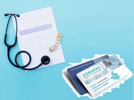 Formulier en zorgverzekeringspas voor vergoeding bekkenfysiotherapie