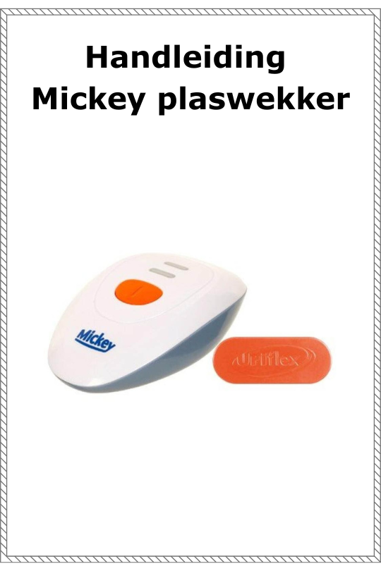 Mickey Plaswekker Handleiding