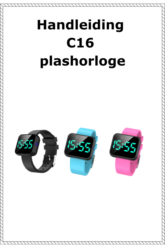 Handleiding C16 plashorloge