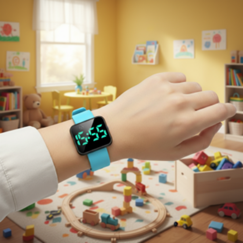 Reminder watch C16 with 16 vibration and/or sound alarms per day especially for children Reminder watch C16 with 16 vibration and/or sound alarms per day especially for children