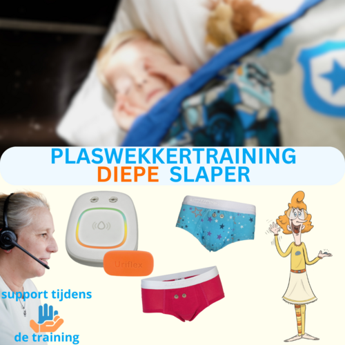 Liberty plaswekker Lite pakket inclusief begeleiding voor de diepe slaper Liberty plaswekker Lite pakket inclusief begeleiding voor de diepe slaper