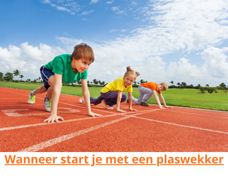 Wanneer starten met plaswekker