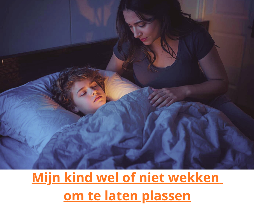 Mijn kind wel of niet wekken om te laten plassen