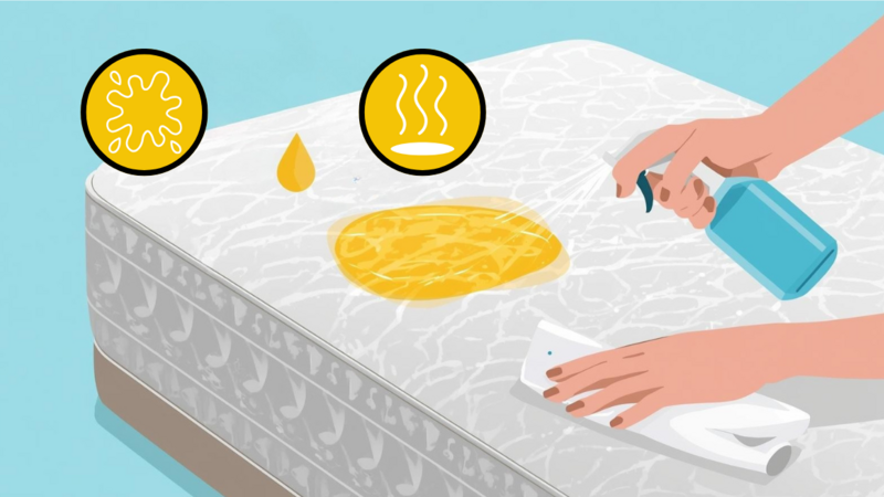 Matras schoonmaken bij urine: effectieve tips, stappenplan en bescherming