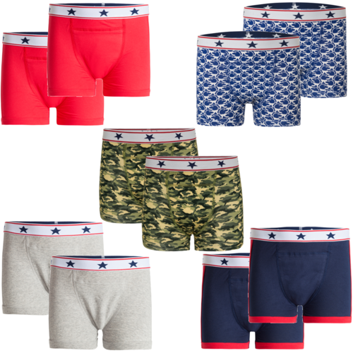 UnderWunder Boys boxers - Discount pack 10 pieces UnderWunder UnderWunder Boys boxers - Discount pack 10 pieces