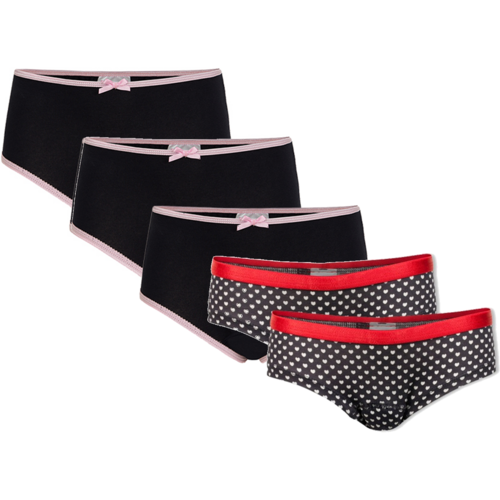 UnderWunder UnderWunder Meisjes slip/hipster - Voordeelpakket 5 stuks