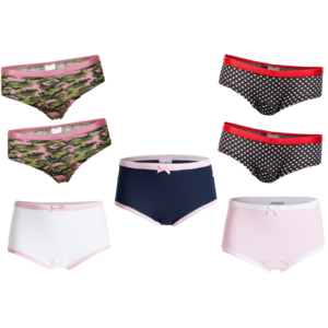 UnderWunder UnderWunder Meisjes - set van 7 UnderWunder Meisjes - set van 7